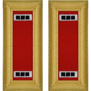 Army Shoulder Strap: Warrant Officer 3: Artillery