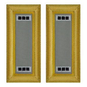 Army Shoulder Strap: Warrant Officer 3: Finance, female