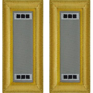 Army Shoulder Strap: Warrant Officer 3: Finance
