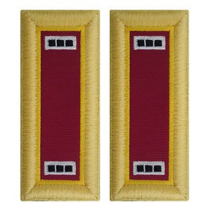 Army Shoulder Strap: Warrant Officer 3: Ordnance, female