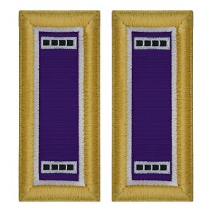 Army Shoulder Strap: Warrant Officer 4: Civil Affairs, female