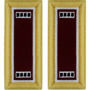 Army Shoulder Strap: Warrant Officer 4: Medical