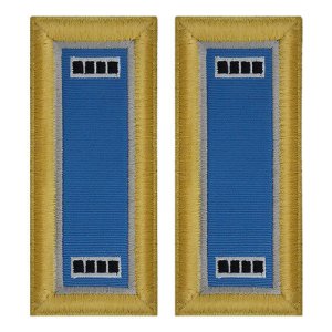 Army Shoulder Strap: Warrant Officer 4: Military Intelligence, female