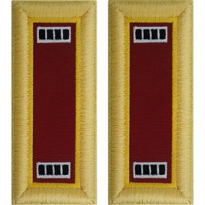 Army Shoulder Strap: Warrant Officer 4: Transportation