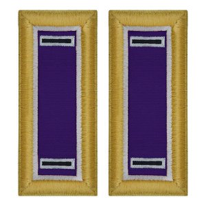 Army Shoulder Strap: Warrant Officer 5: Civil Affairs, female