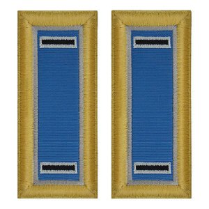 Army Shoulder Strap: Warrant Officer 5: Military Intelligence, female