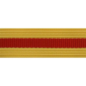Army Sleeve Braid: Engineers, scarlet
