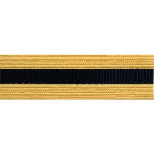 Army Sleeve Braid: Judge Advocate, dark blue and gold