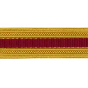 Army Sleeve Braid: Ordnance, crimson