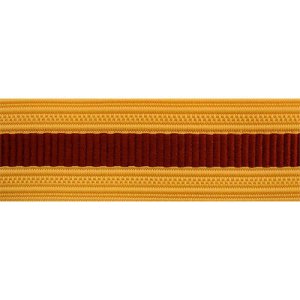 Army Sleeve Braid: Transportation, brick red