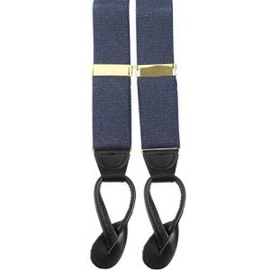 Army Suspenders: Adjutant General, leather ends