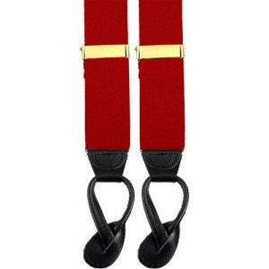 Army Suspenders: Artillery, leather ends