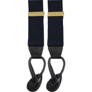 Army Suspenders: Judge Advocate, leather ends