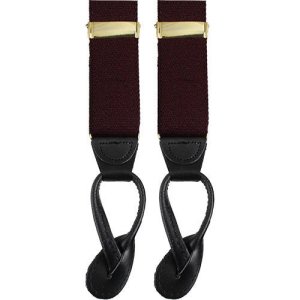 Army Suspenders: Medical, leather ends