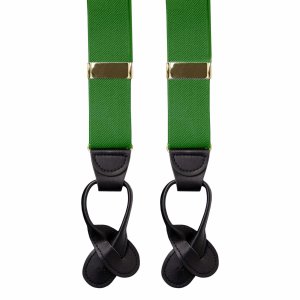 Army Suspenders: Military Police, leather ends