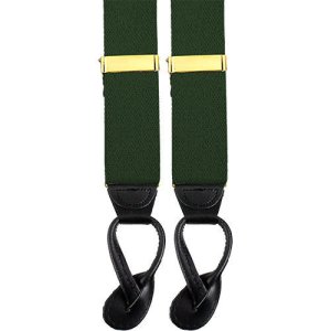 Army Suspenders: Special Forces, leather ends