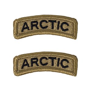 Army Tab: Arctic, embroidered on OCP