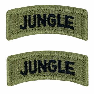 Army Tab: Jungle, embroidered on OCP