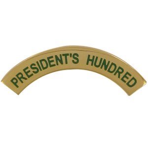 Army Tab: President''s Hundred