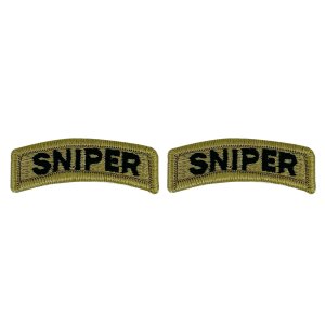 Army Tab: Sniper, embroidered on OCP