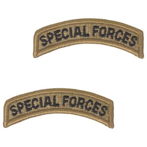 Army Tab: Special Forces, embroidered on OCP