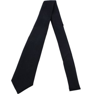 Army Tie: 4 In Hand, black extra long length