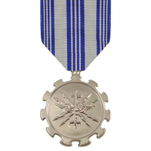 Decorations Full Size Medal: Achievement, Chrome Plated