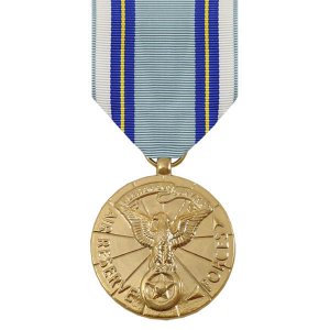 Decorations Full Size Medal: Air Reserve Meritorious Service, 24k Gold Plated