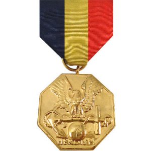 Decorations Full Size Medal: and Marine Medal, 24k Gold Plated