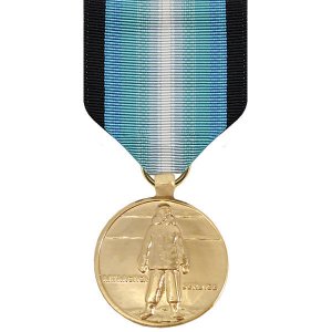Decorations Full Size Medal: Antarctica Service, 24k Gold Plated