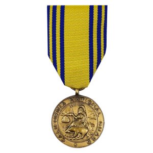 Decorations Full Size Medal: California National Guard Good Conduct Medal