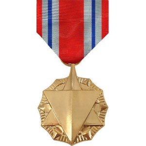 Decorations Full Size Medal: Combat Readiness, 24k Gold Plated