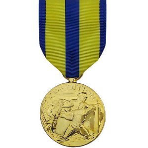 Decorations Full Size Medal: Expeditionary, 24k Gold Plated