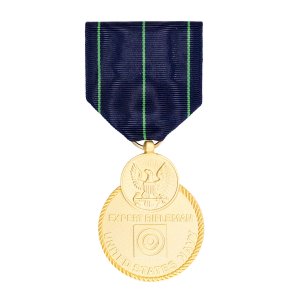 Decorations Full Size Medal: Expert Rifle