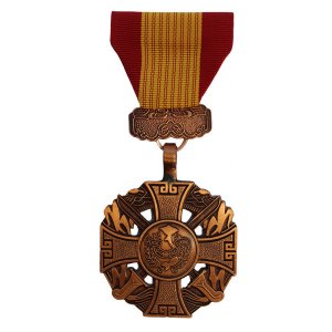 Decorations Full Size Medal: Gallantry Cross Armed Forces No Attachment
