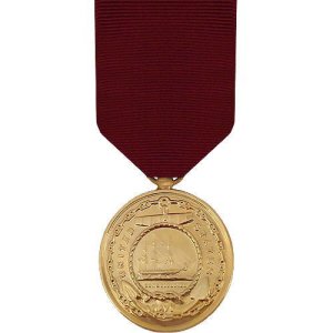 Decorations Full Size Medal: Good Conduct, 24k Gold Plated