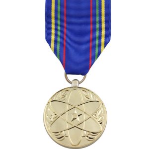 Decorations Full Size Medal: Nuclear Deterrence Operations Service, 24k Gold Plated