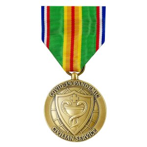 Decorations Full Size Medal: PHS Covid-19 Pandemic Civilian Service Medal
