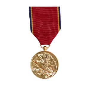 Decorations Full Size Medal: Reserve, 24k Gold Plated