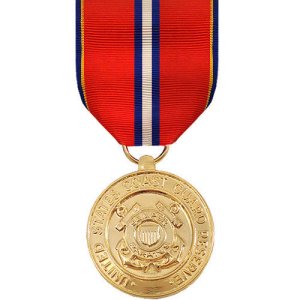 Decorations Full Size Medal: Reserve Good Conduct, 24k Gold Plated