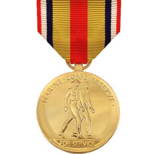Decorations Full Size Medal: Selected Reserve, 24k Gold Plated