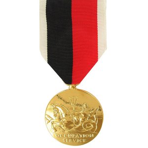 Decorations Full Size Medal: WWII Occupation Marine Corps, 24k Gold Plated