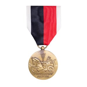 Decorations Full Size Medal: WWII Occupation Marine Corps