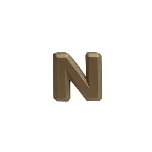 Decorations Letter N Attachment for Miniature Medal: bronze