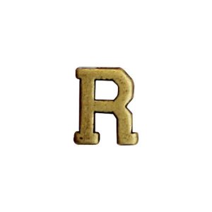 Decorations Letter R Attachment for Ribbon and Full Size Medal 1/4