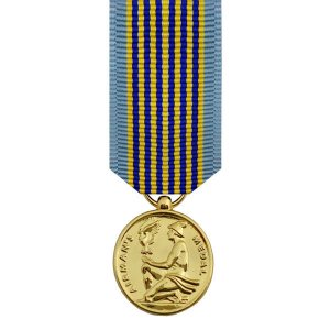 Decorations Miniature Medal: 24k Gold Plated: Airman''s Medal