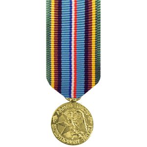 Decorations Miniature Medal: 24k Gold Plated: Armed Forces Expeditionary