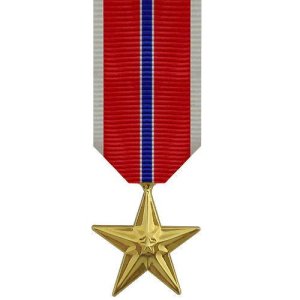 Decorations Miniature Medal: 24k Gold Plated: Bronze Star