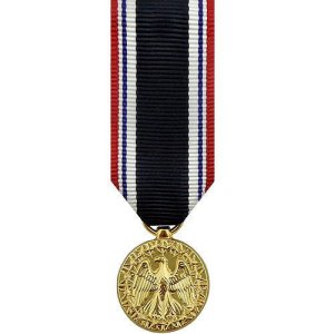 Decorations Miniature Medal: 24k Gold Plated: Prisoner Of War