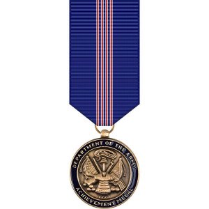Decorations Miniature Medal: Achievement for Civilian Service